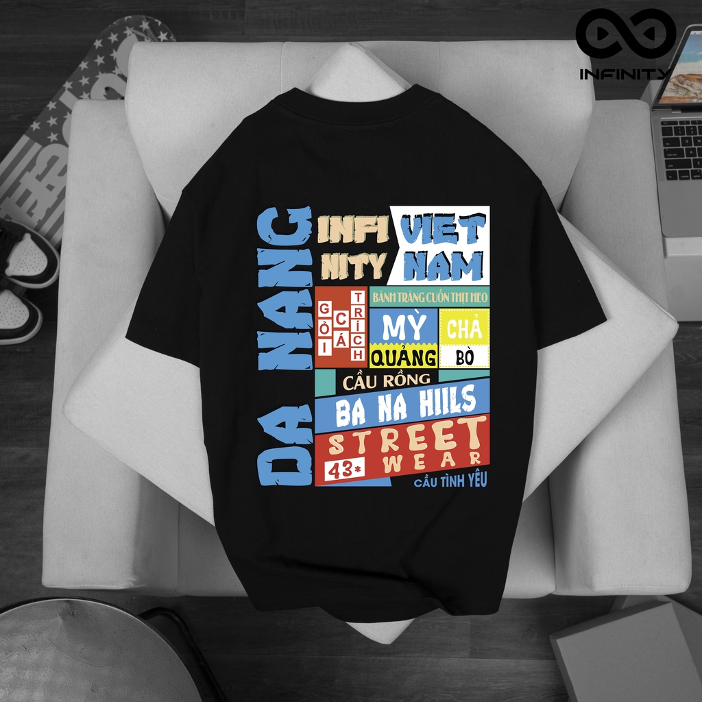 Áo thun Infinity ĐÀ NẴNG Basic Tee 100% Cotton