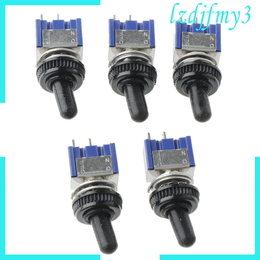 Cozylife 5 X On / Off Mini Switch + Cover 2p Blue