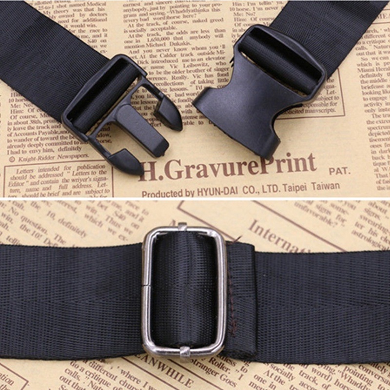 Túi đeo hông vải oxford chống thấm nước nhiều ngăn sức chứa lớn đa năng thời trang dành cho nam | BigBuy360 - bigbuy360.vn