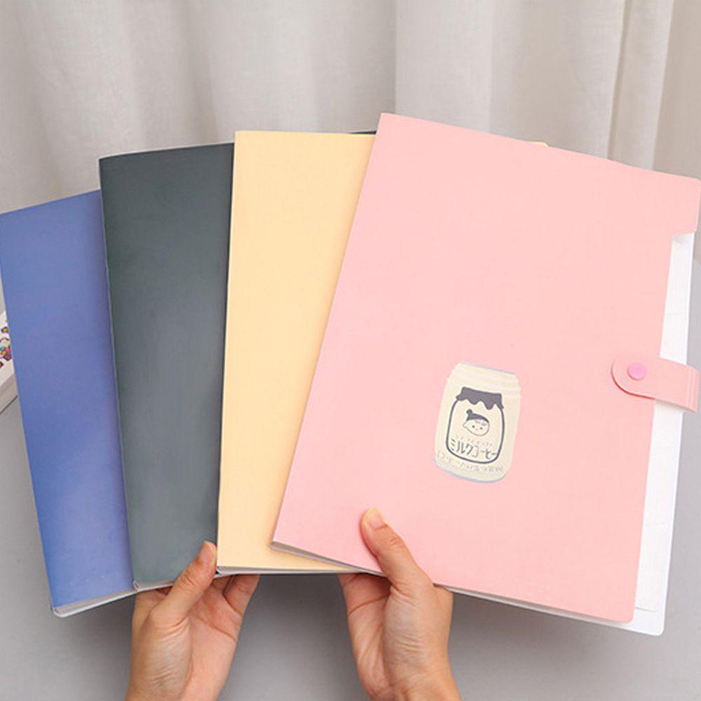 Túi Đựng Tài Liệu Khổ A4 Bằng Nhựa Chống Thấm Nước / Bụi Bẩn Tiện Dụng