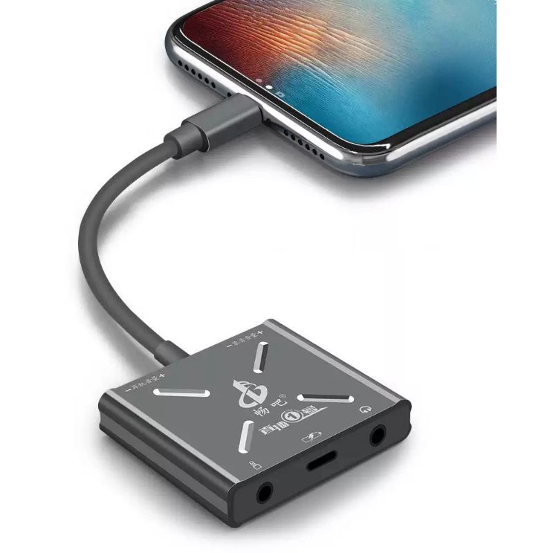 Cáp Chuyển Đổi TYPE SANG 3.5 Loại Xịn Dùng cho Livestream Không Lo Hết Pin bh 1 năm