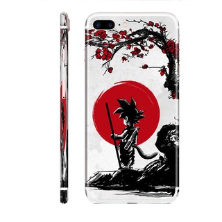 Miếng dán skin hình Songoku Dragon Ball cho iPhone (Mã: 7vnr032)