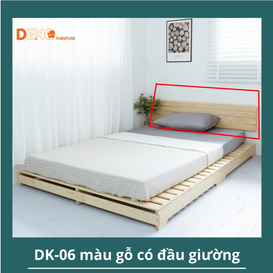 Đầu giường DK06 1m2x2m màu gỗ tự nhiên