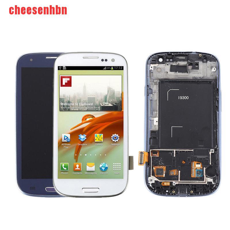 Màn Hình Cảm Ứng Lcd Thay Thế Kèm Khung Cho Samsung Galaxy S3 I9300 I535 I747 T999