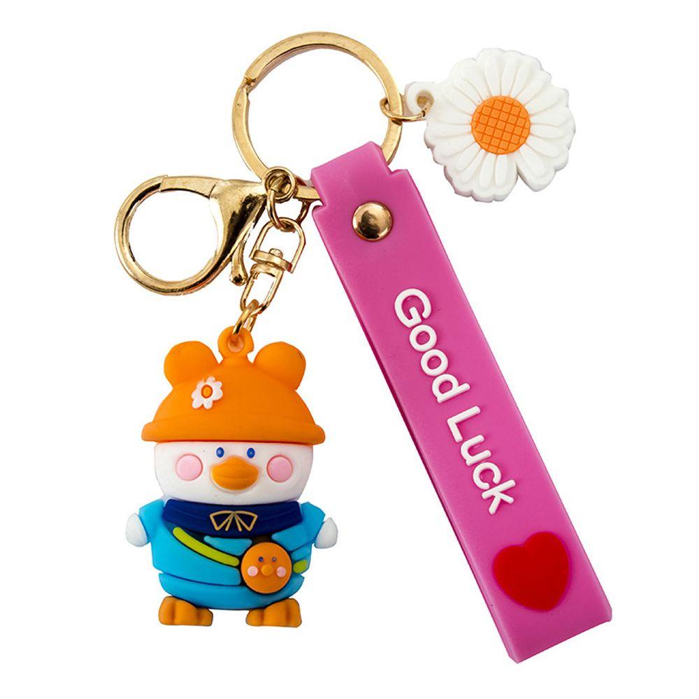 Móc Khóa Hình Vịt PEWANY Lalafanfan Dễ Thương Trang Trí Ba Lô / Túi Xách / Xe Hơi
