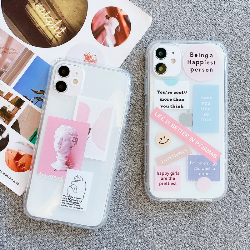 Ốp Lưng Tpu Họa Tiết Hoa Thời Trang Cho Iphone 6 6s Plus 7 8 Plus Se 2020 X Xs Max Xr 11 Pro Max 12 Pro Max 12 Mini