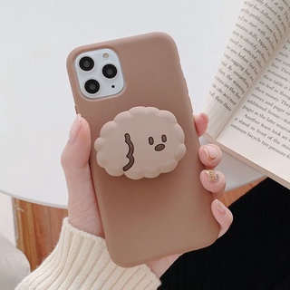 Ốp Điện Thoại TPU Mềm Có Giá Đỡ Hình Cún 3D Cho Huawei P30 P40 P50 Mate 20 30 40 50 Pro Nove Y70 Y90 9 5T Y9 Prime Y6 Y7 Pro 2019