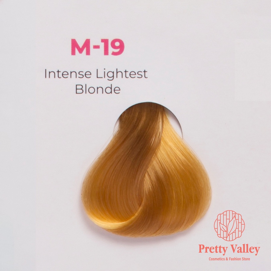 Kem nhuộm tóc màu vàng hoe sáng MOLOKAI, kem nhuộm tóc siêu dưỡng chứa collagen tảo biển - Pretty Valley Store