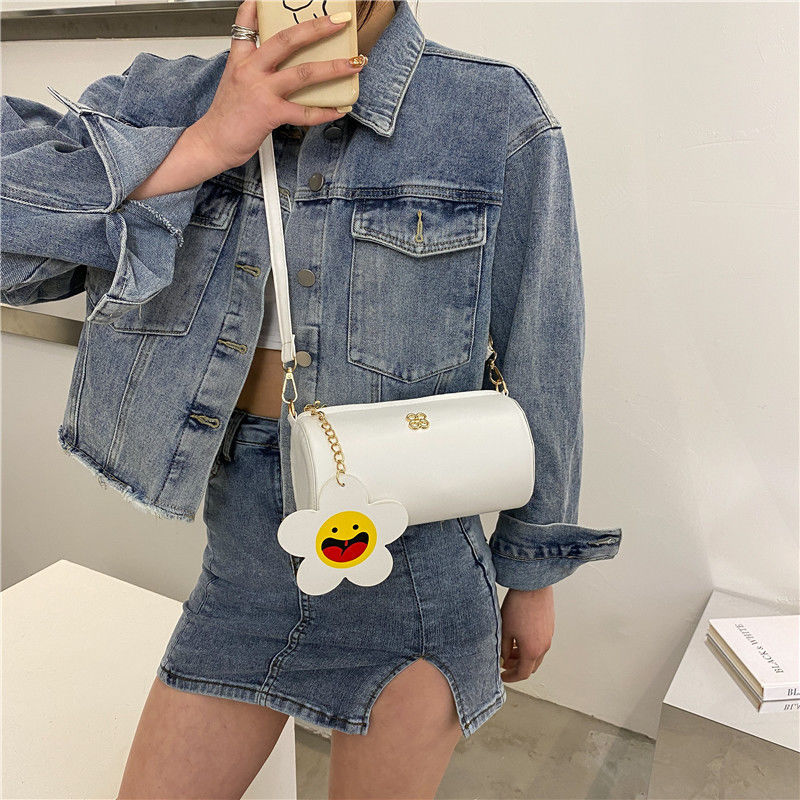 Women's Kaleidoscope Bag2021New Trendy Original Cylinder Underarm Bag Fashion Handbag Shoulder Cross Body Bucket Bag