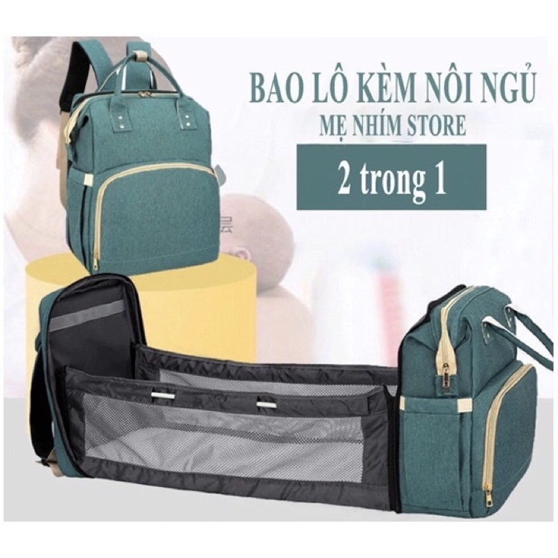 Balo Bỉm Sữa Cho Bé