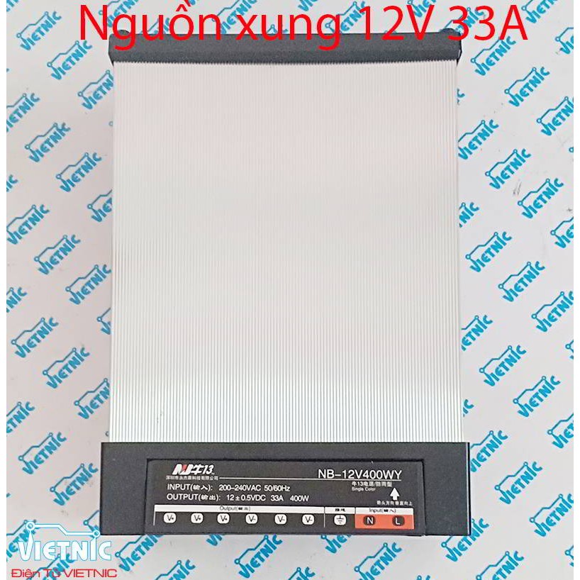 NGUỒN 12V 33A NGOÀI TRỜI- BỘ CHUYỂN ĐỔI NGUỒN 220V SANG 12V 33A NGOÀI TRỜI
