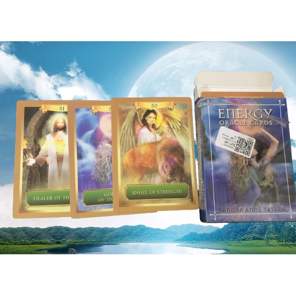 Bộ bài Tarot Energy Oracle (kèm đá)