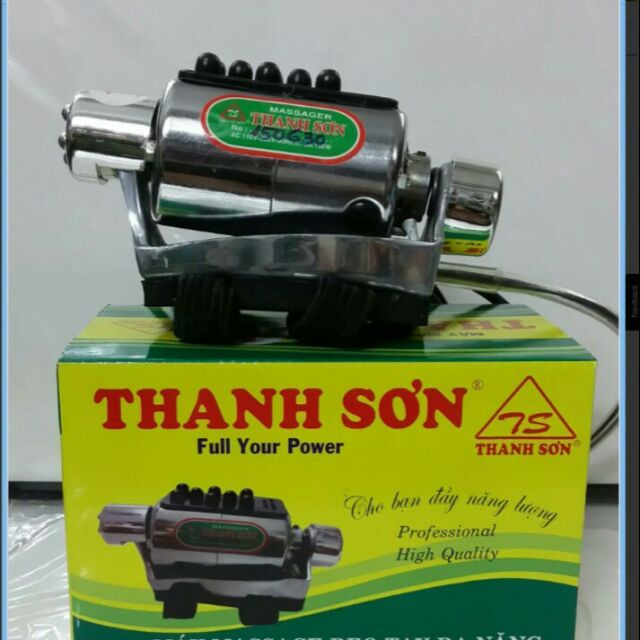 Máy massage đeo tay THANH SƠN MSDEO - công suất 100W, phiên bản thông dụng cho tiệm tóc và gia đình - BH 03 tháng