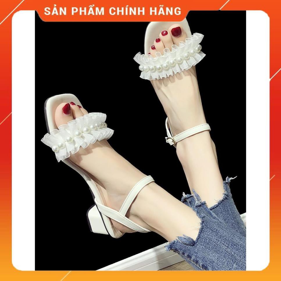 Giày cao gót công chúa dự tiệc siêu yêu 5.5 cm. ẢNH THẬT CUỐI J0036 -k9