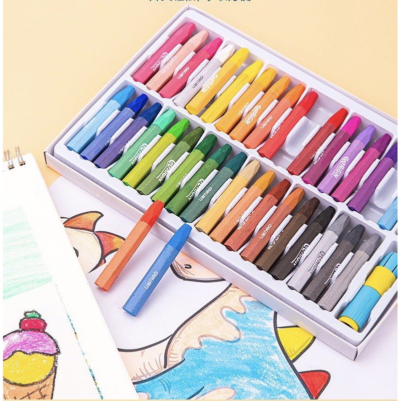 BỘ BÚT SÁP DẦU 36 MÀU COLORIGIN CHÍNH HÃNG DELI CHO BÉ