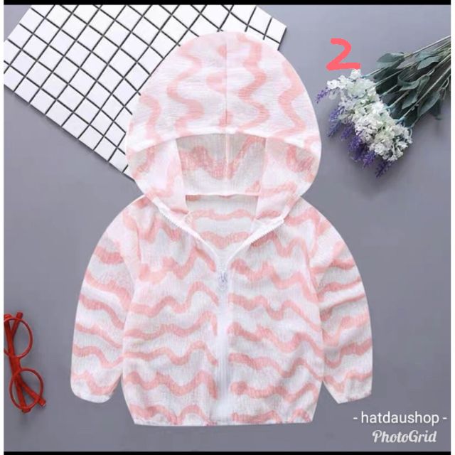 Áo nắng cotton sợi tre cute cho bé (mẫu mới 2019)