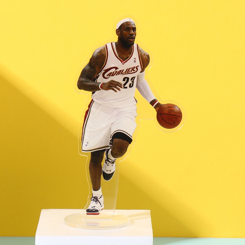 Mô Hình Cầu Thủ Bóng Rổ Kobe Bryant LeBron James Stephen Curry HF Trang Trí