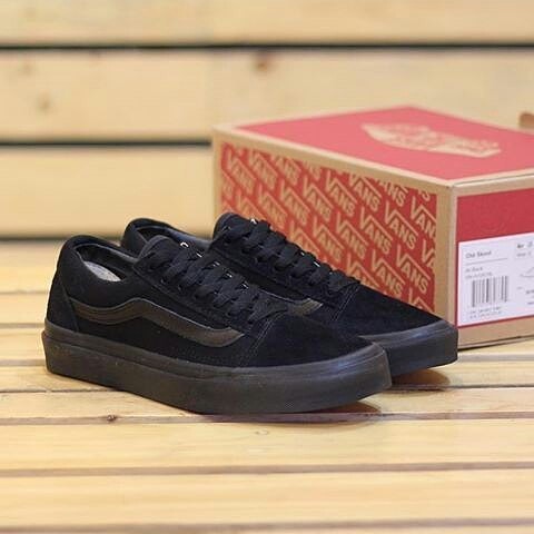 Giày Vans Old Skool Đen Full Nam Nữ