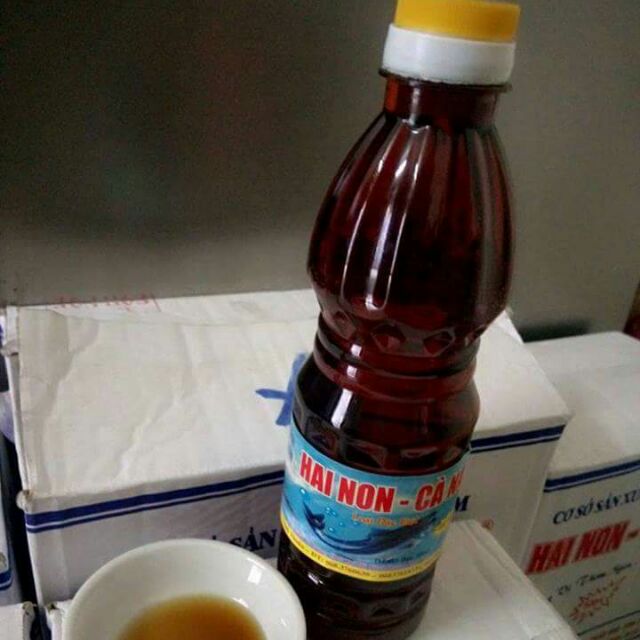 Combo 3chai loại 1 lít 30 độ đạm ( nước mắm hai non cà ná)