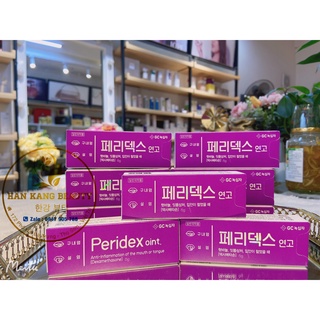 Kem bôi nhiệt miệng Peridex Hàn Quốc