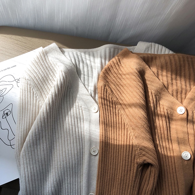 ẢNH THỰC TẾ+VIDEO - Áo LEN DỆT KIM CAO CẤP DORYPONY CARDIGAN KOREAN TREND – AK130 ( 7 màu cực xinh)