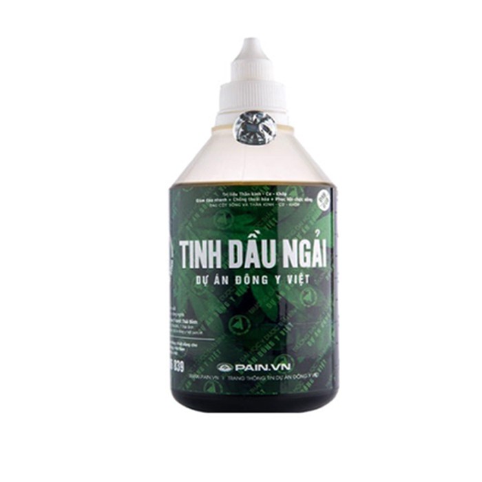 Tinh dầu ngải cứu 500ML và con lăn Massage