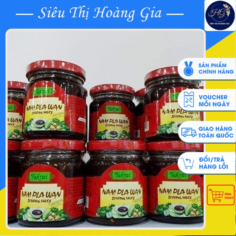 Sốt Chấm Hoa Quả NAMPLAWAN Thái Lan