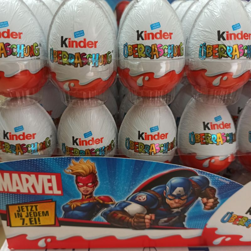 [T8/2022] Socola trứng Kinder Surprise vỏ bạc