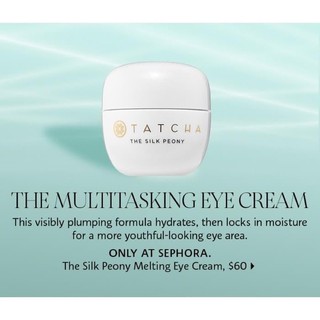 Bill Sephora / Minisize 3ml ] Kem dưỡng mắt cao cấp chống lão hoá sáng da vùng mắt Tatcha The Silk Peony