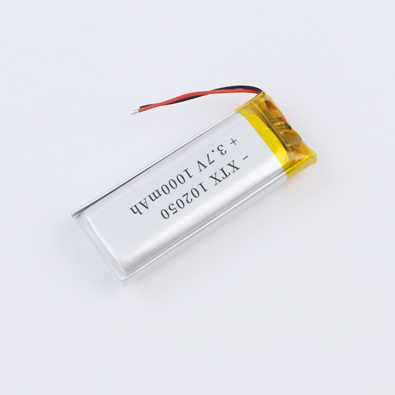 Pin Li-Po 3.7V 1000mAh 102050 (Lithium Polymer) cho loa Bluetooth, định vị GPS, máy ghi âm, máy rửa mặt