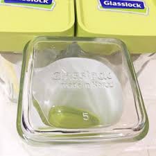 Bộ hũ gia vị vuông 700ml GLASSLOCK  IG804