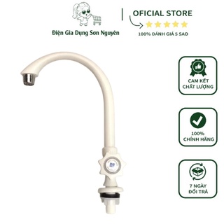 Vòi rửa chén bát nhựa trắng