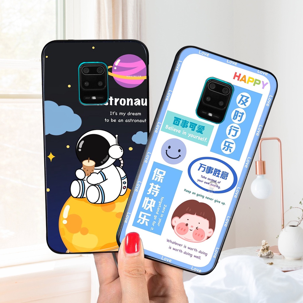 Ốp lưng Xiaomi REDMI NOTE 9S / NOTE 9 PRO in hình 3D GẤU cute be@r, soda, happy day cực hot ,thời thượng