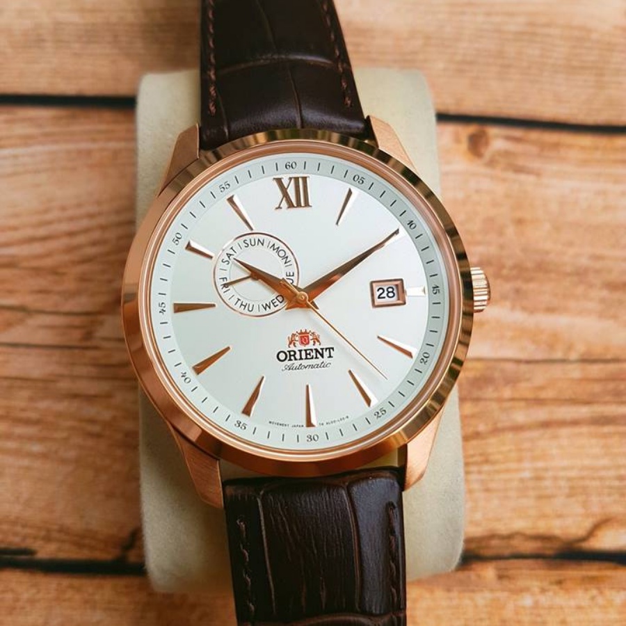 Đồng hồ cơ nam Orient FAL00004W0 mặt kính cứng chống va đập, chống nước 5 ATM, dây da thời trang cao cấp, chính hãng