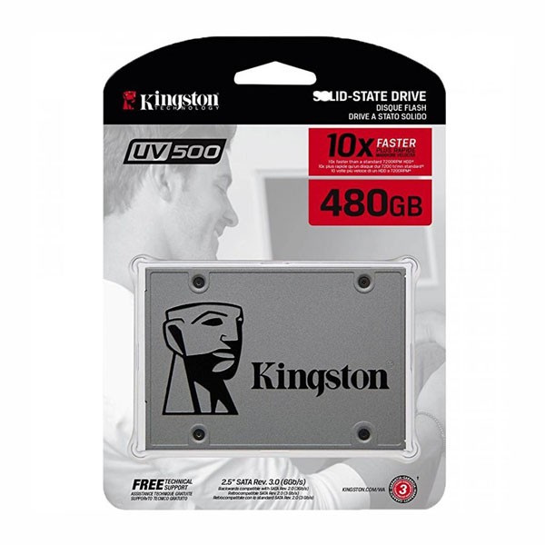 Ổ Cứng SSD Kingston UV500 3D-NAND SATA III 480GB SUV500/480G PHÂN PHỐI