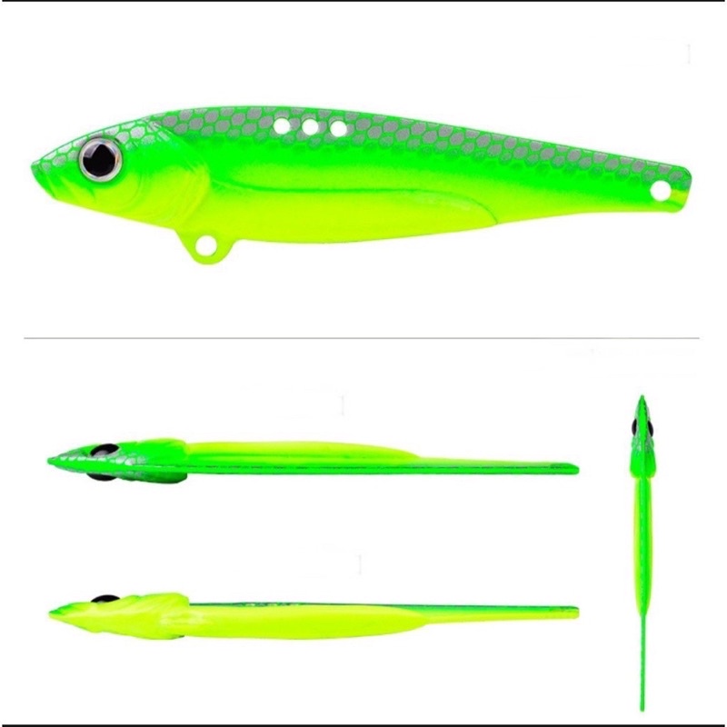 Mồi cá lure/Cá sắt Vib Lazer_Mồi câu cá lóc