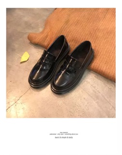 Giày Da Bóng ulzzang