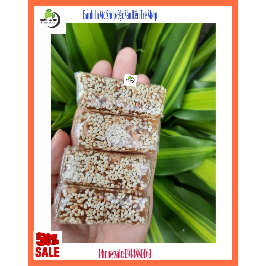 500GR KẸO MÈ XỬNG KIÊN LONG-BÁNH LÁ MƠ SHOP