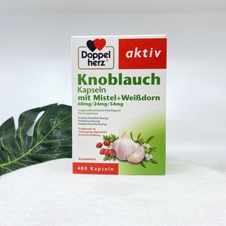 Viên uống Doppel herz aktiv Knoblauch Đức, 480v