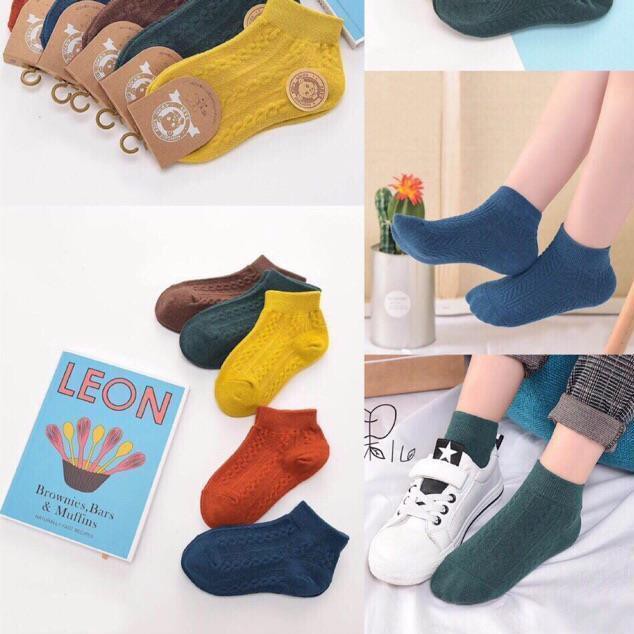 Set 10 Đôi Tất Len Gân Thừng Cho Béz...?