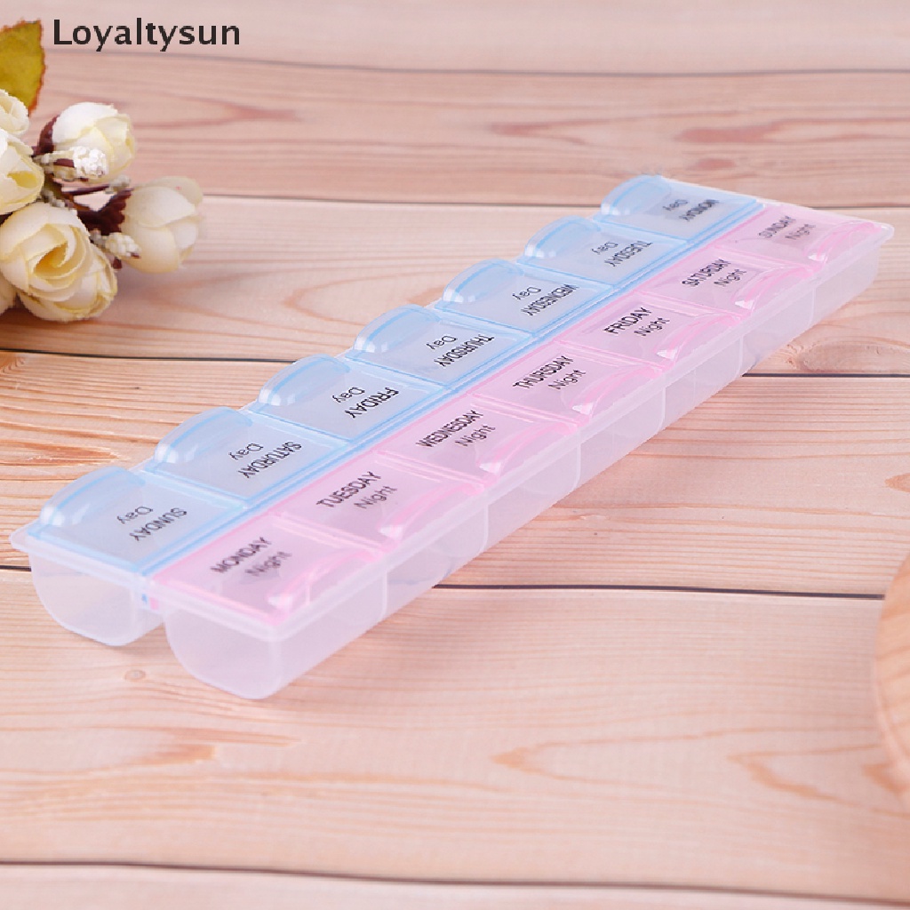 Hộp chia thuốc 7 ngày tiện lợi đẹp mắt