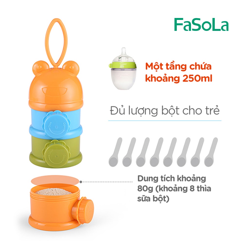 Hộp đựng sữa bột cho bé FASOLA FSLSH-030C