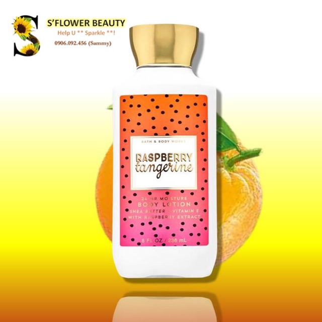 Sữa Dưỡng Thể Toàn Thân Bath & Body Works Lotion - Pretty As A Peach | Pink Watermelon | Sun-Washed Citrus | Raspberry | BigBuy360 - bigbuy360.vn
