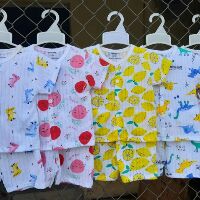 Bộ cotton giấy cộc tay cho bé( kéo sang xem ảnh thật)