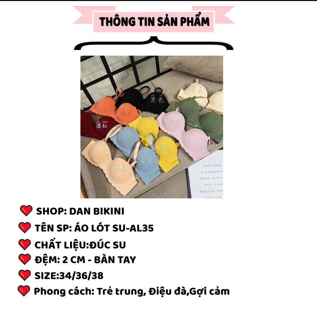 Áo Lót Nữ ❤️FREESHIP❤️ Áo Ngực Nữ Nâng ngực Đúc Su đệm bàn tay tôn vòng 1 quyến rũ mã AL35 | BigBuy360 - bigbuy360.vn
