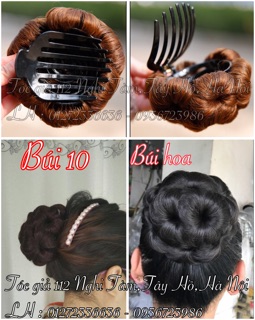 Búi cao sang chảnh hè mát rượi ^^