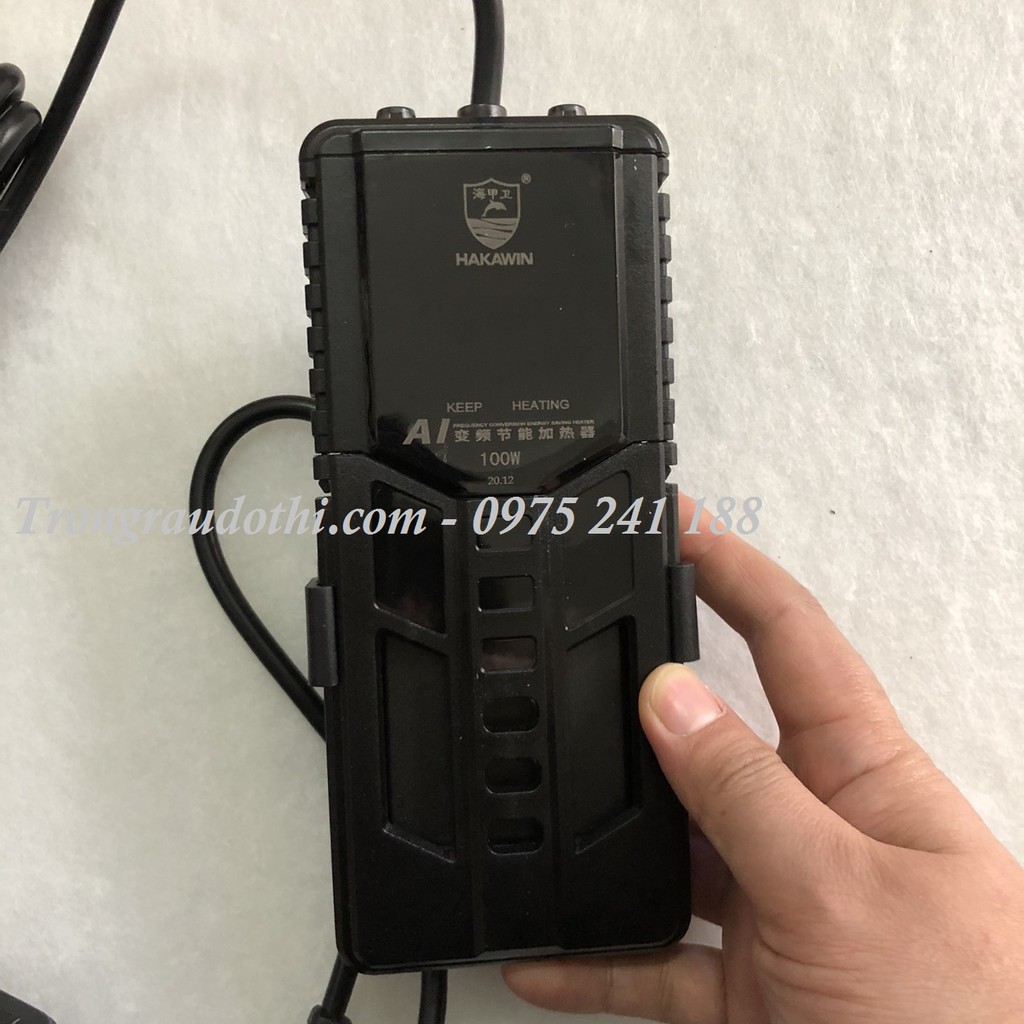 Máy sưởi tiết kiệm điện Hakawin AT-808 tích hợp nhiệt kế, điều chỉnh nhiệt độ từ bên ngoài, kéo nhiệt nhanh, chính xác