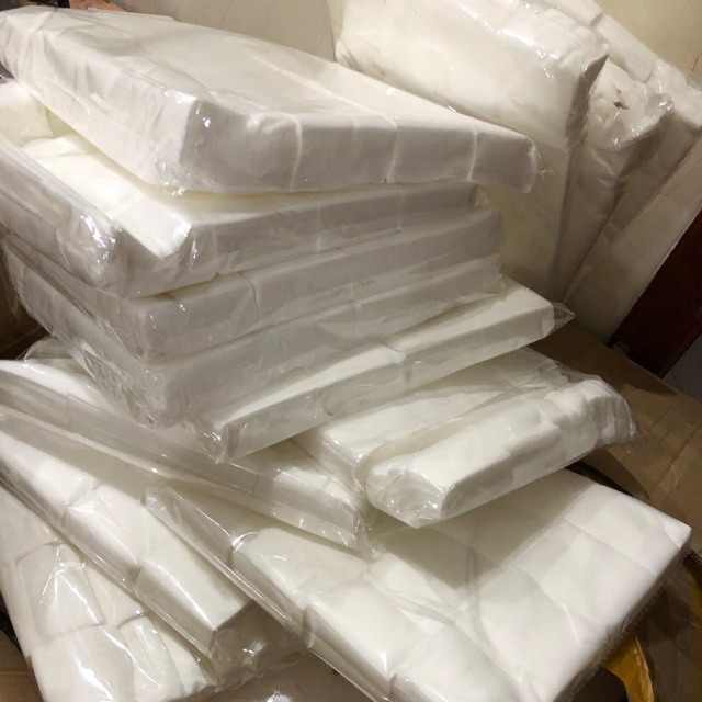 Bông cotton cắt sẵn lau mực xăm