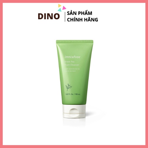 SỮA RỬA MẶT TRÀ XANH Innisfree Green Tea Cleansing Foam 80ML – Mẫu Mới