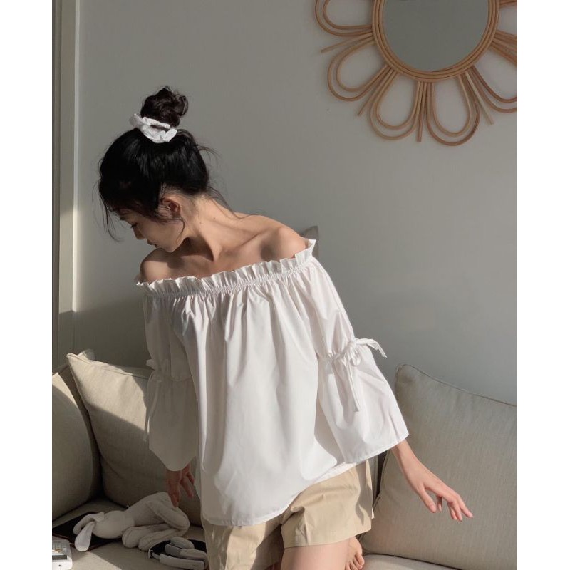 ♥️ÁO KIỂU HỞ VAI DÚN THUN♥️[Mã AK3]